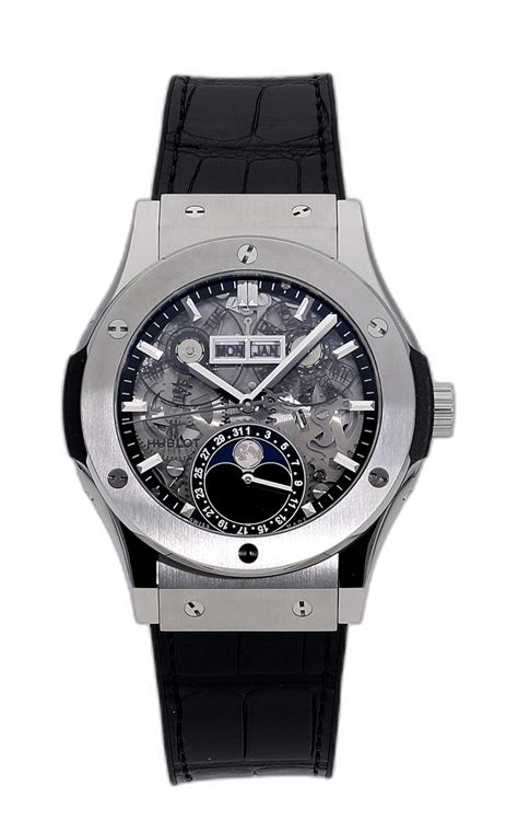 hublot moonphase titanium 42.